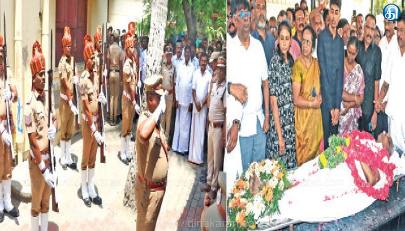 தமிழறிஞர் சாலமன் பாப்பையா உடல் அரசு மரியாதையுடன் தகனம்: அரசியல் கட்சியினர், பொதுமக்கள் பிரியாவிடை