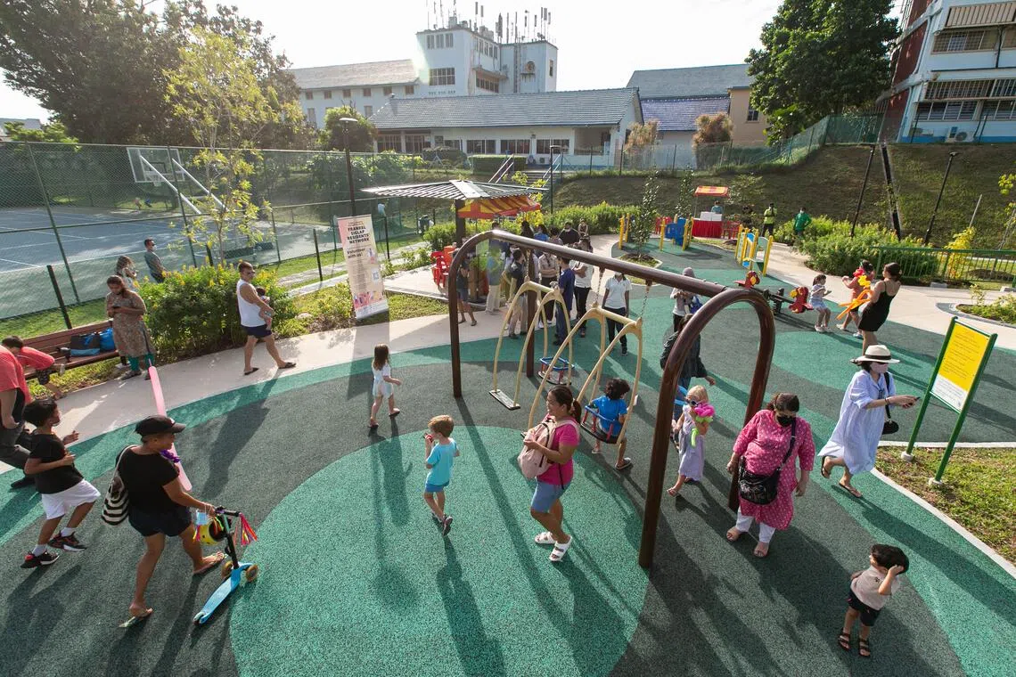 சிக்லாப் வட்டாரத்தில் பூங்கா அமைய உதவிய குளோபல் இந்தியன் பள்ளி