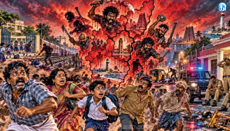 சட்டம் ஒழுங்கு சீர்கேடு ஒரே நாளில் 8 பேர் வெட்டிக்கொலை: தமிழ்நாட்டை உலுக்கும் தொடர் படுகொலைகள்