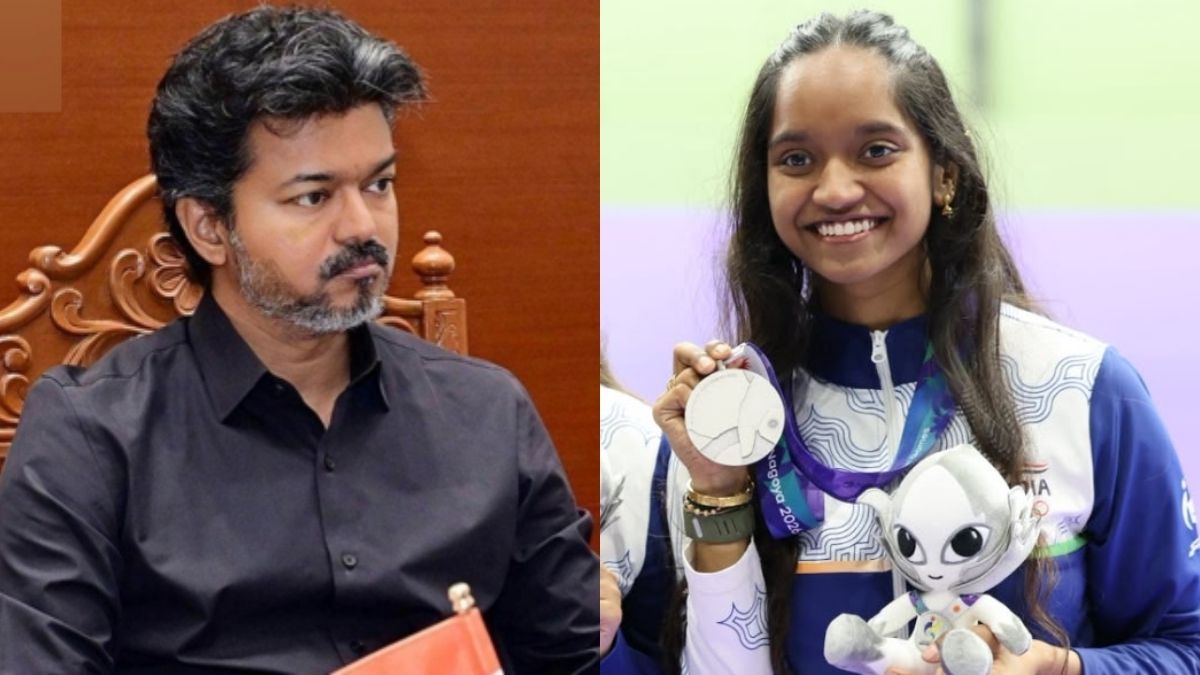 வெள்ளி வென்ற தமிழக வீராங்கனை இளவேனிலுக்கு வாழ்த்து சொல்லாத முதல்வர் ஜோசப் விஜய்.. கிளம்பும் சர்ச்சை