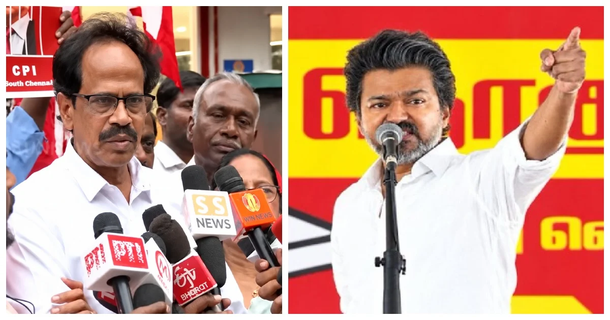 எஸ்.ஐ.ஆர் விவகாரம்: தமிழக முதல்வர் விஜய் பேச சிபிஐ வலியுறுத்தல்