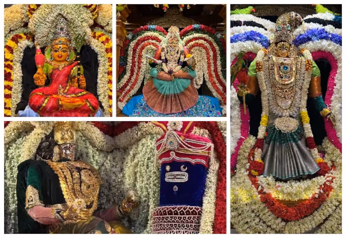 சிங்கப்பூர் மார்ஷலிங் ஸ்ரீ சிவ கிருஷ்ணா ஆலயத்தில் நவராத்திரி விழா