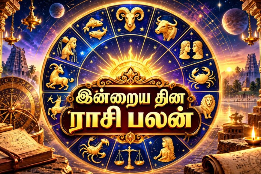 இன்று எந்த ராசிக்கு அதிர்ஷ்டம் கைகொடுக்கும்? வாங்க பார்க்கலாம்...!