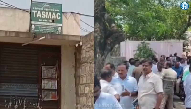சேலம் மற்றும் திருப்பூர் மாவட்டங்களில் டாஸ்மாக் ஊழியர்கள் போராட்டம்