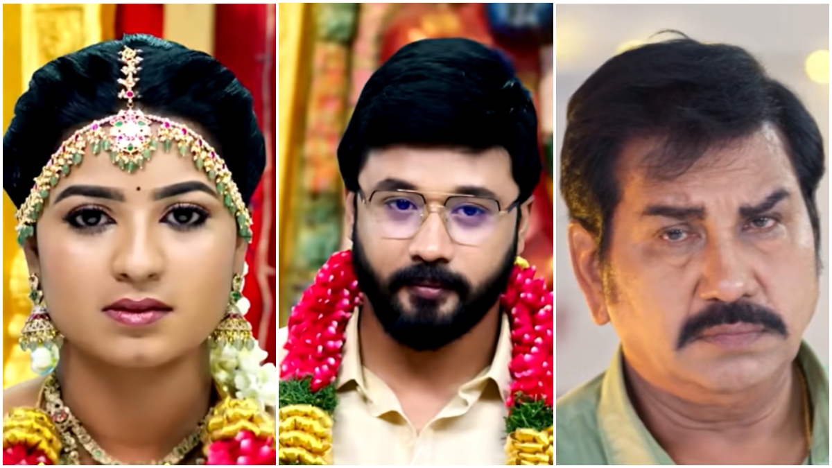 மருதுவை கொல்வதுதான் ஒரே வழி.. கையில் கத்தியுடன் ரூமுக்குள் நுழைந்த ராஜராஜன்.. கார்த்திகை தீபம்!