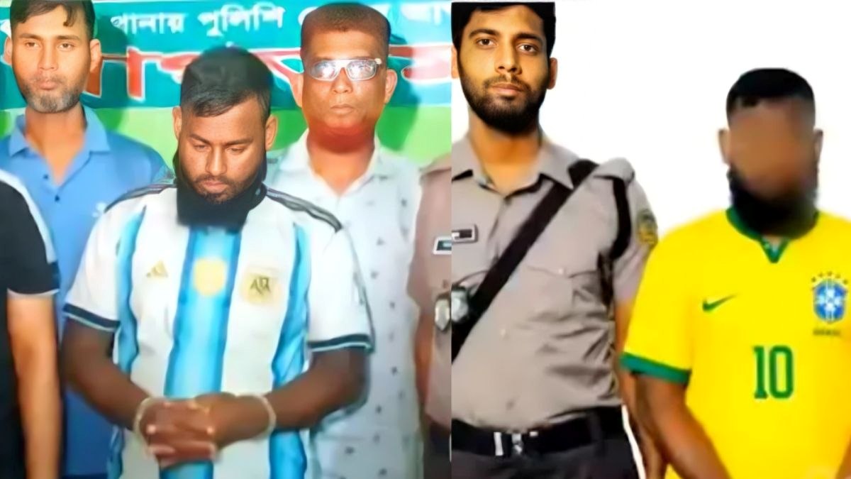 அர்ஜென்டினா சட்டையை மாற்றி பிரேசில் சட்டை.. கைதியின் படத்தை மாற்றிய போலீஸ் அதிகாரி சஸ்பெண்ட்
