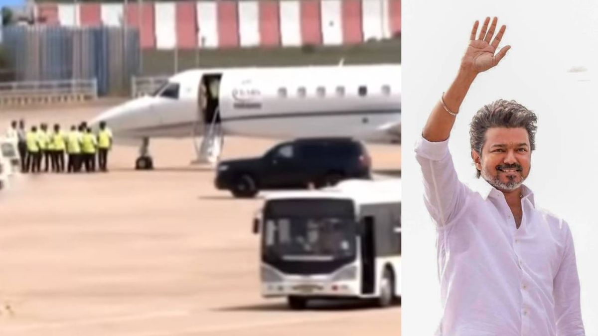 திருச்சி விமான நிலையம் வந்தடைந்தார் முதல்வர் விஜய்; சாலை மார்க்கமாக கரூர் பயணம்!