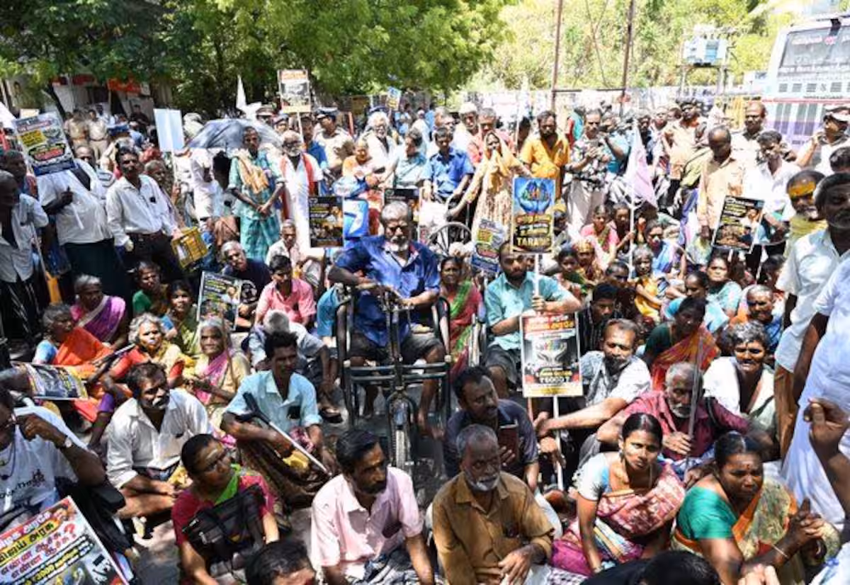  சிறை நிரப்பும் போராட்டம்: மாற்றுத்திறனாளிகள் கைது
