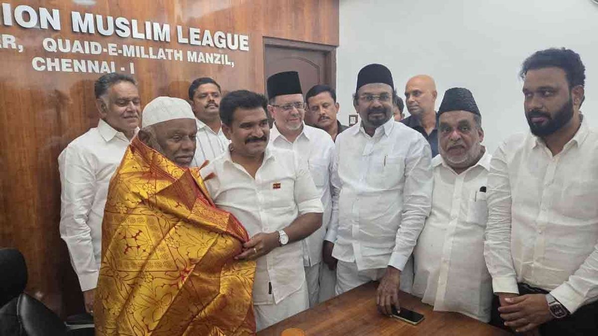 த.வெ.க. ஆதரவு கட்சிகளின் கூட்டத்தில் பங்கேற்க முஸ்லிம் லீக்கிற்கு அழைப்பு!