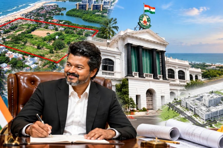 ரூ.1200 கோடி திட்டம்... 26 ஏக்கரில் பிரம்மாண்ட தலைமைச் செயலகம்!