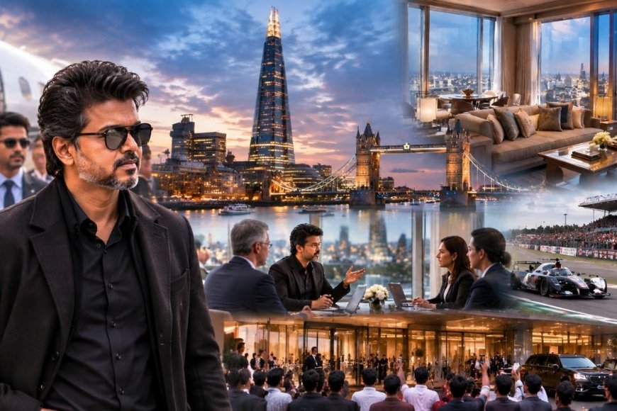 விஜய் தங்கும் லண்டன் ஹோட்டல்... ஒருநாள் வாடகையை இத்தனை லட்சமா?