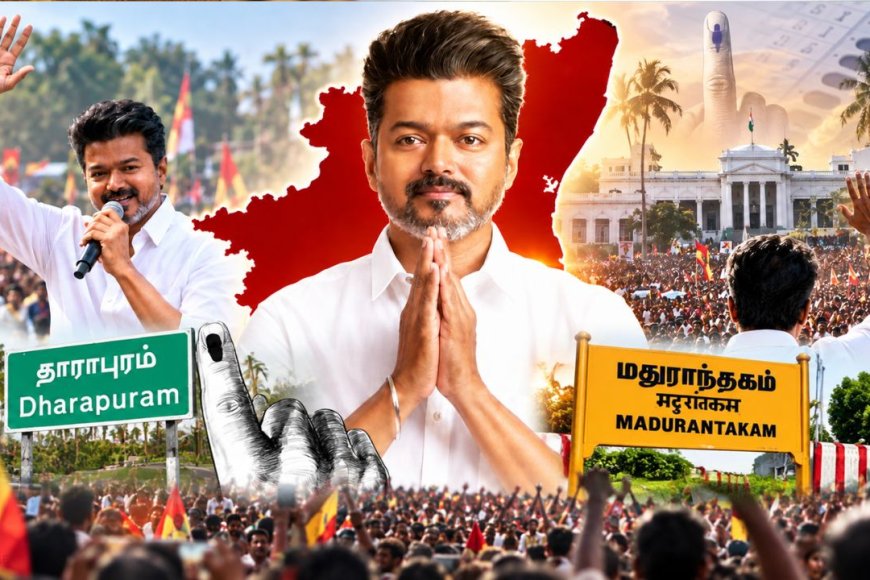 2 தொகுதிகள்... 4 நாட்கள்... விஜய்யின் மெகா தேர்தல் பயணம்!