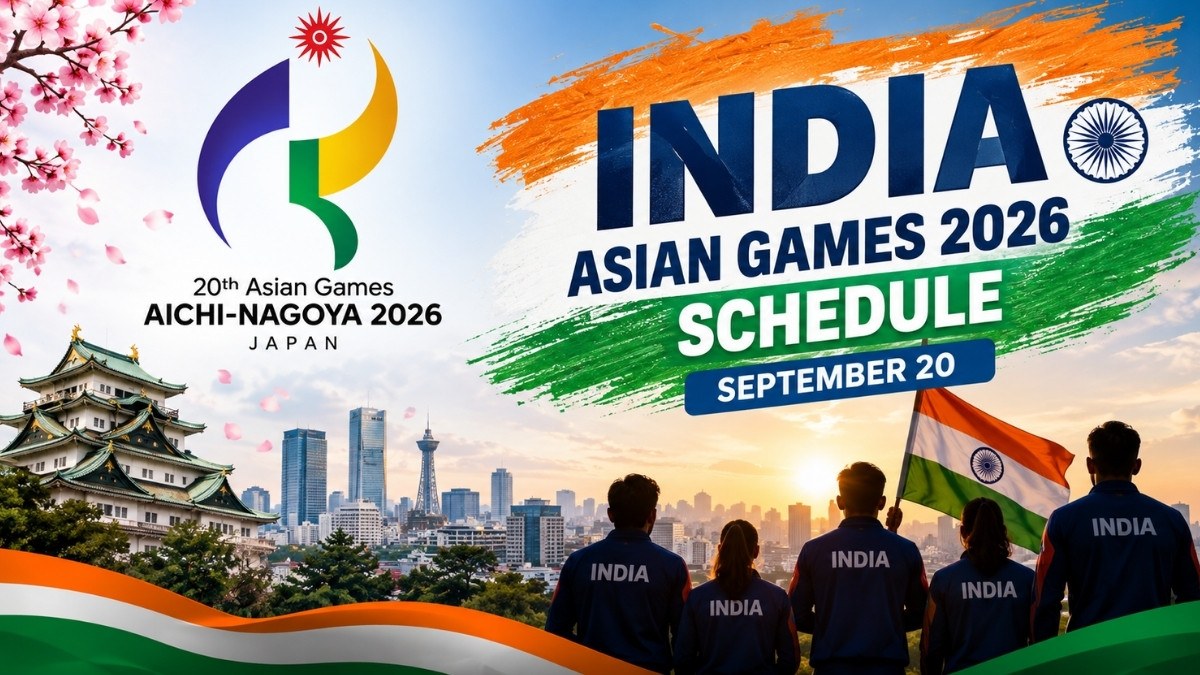 ஆசிய விளையாட்டு 2026.. செப். 20 அன்று இந்தியா ஆடும் போட்டிகள் பட்டியல்.. பதக்க வாய்ப்பு உண்டா?
