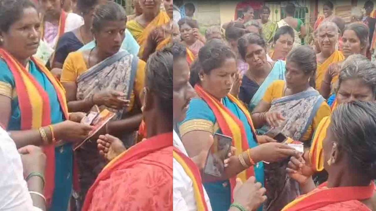 மதுராந்தகம் இடைத்தேர்தல் : த.வெ.க. சார்பில் பணம் விநியோகம்?