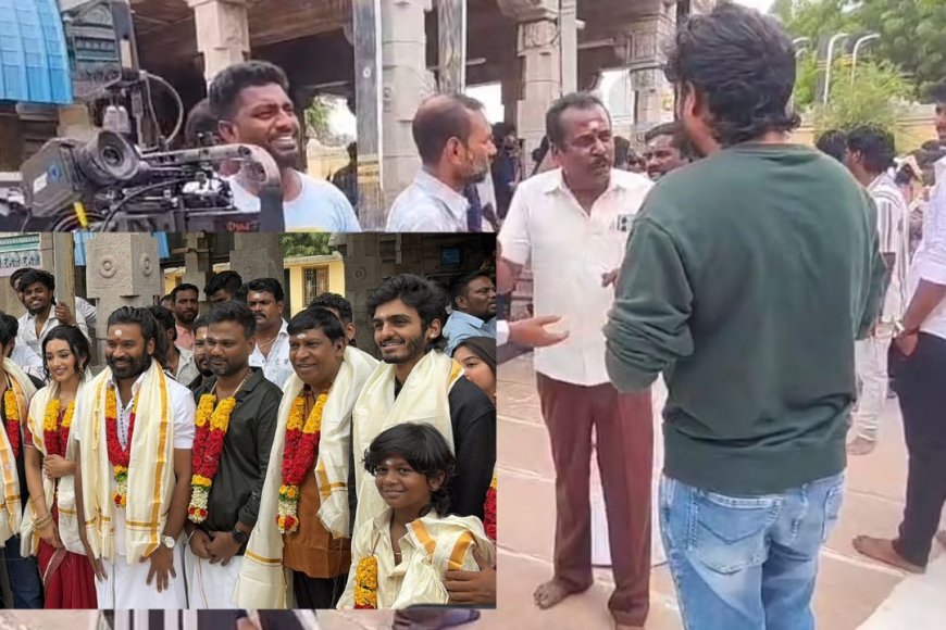 படம் ஆரம்பிக்கிறதுக்குள்ளயே பிரச்னை... தனுஷ் ‘D56’ பூஜையில் என்ன நடந்தது?