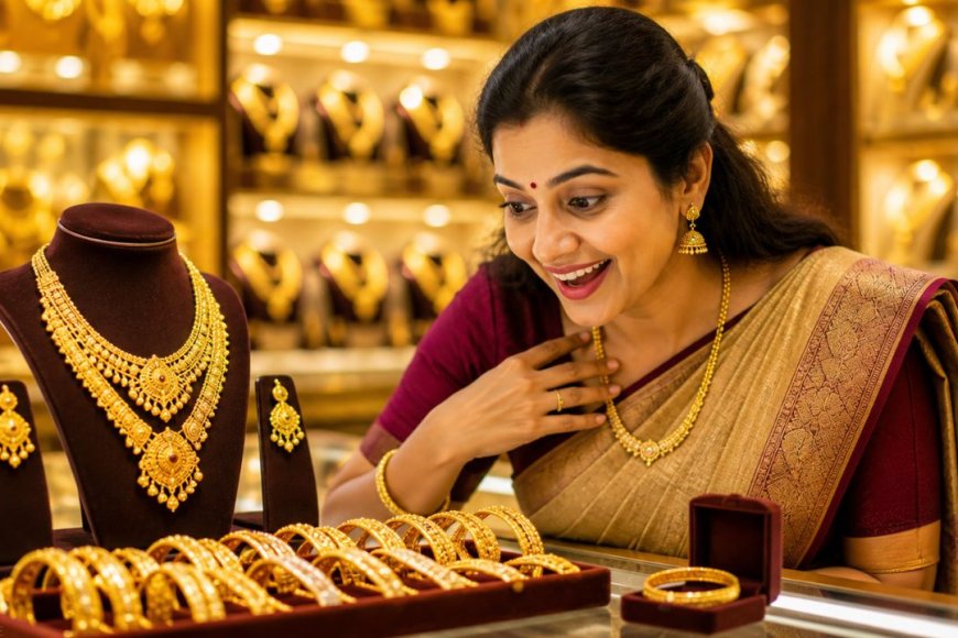 நகை பிரியர்களுக்கு ஒரு மகிழ்ச்சி செய்தி....தங்கம் விலை எவ்வளவு தெரியுமா?