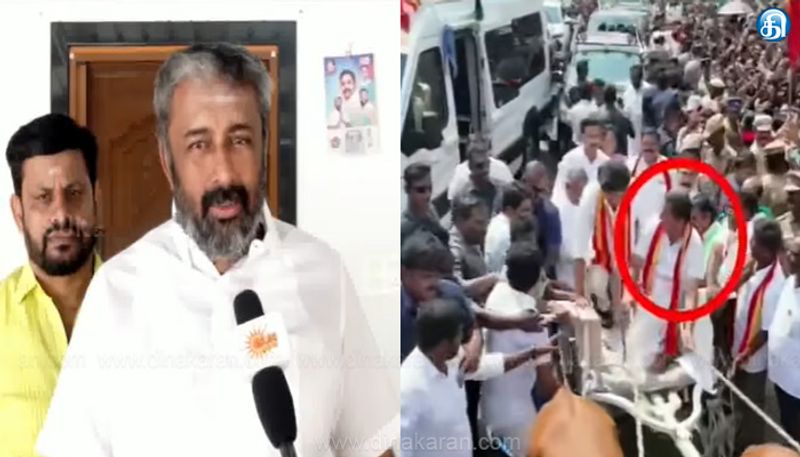 முதலமைச்சர் விஜய்க்கு மாட்டு வண்டி ஓட்டியவர் தேடப்படும் குற்றவாளி: அதிமுக மாவட்டச் செயலாளர் குற்றச்சாட்டு