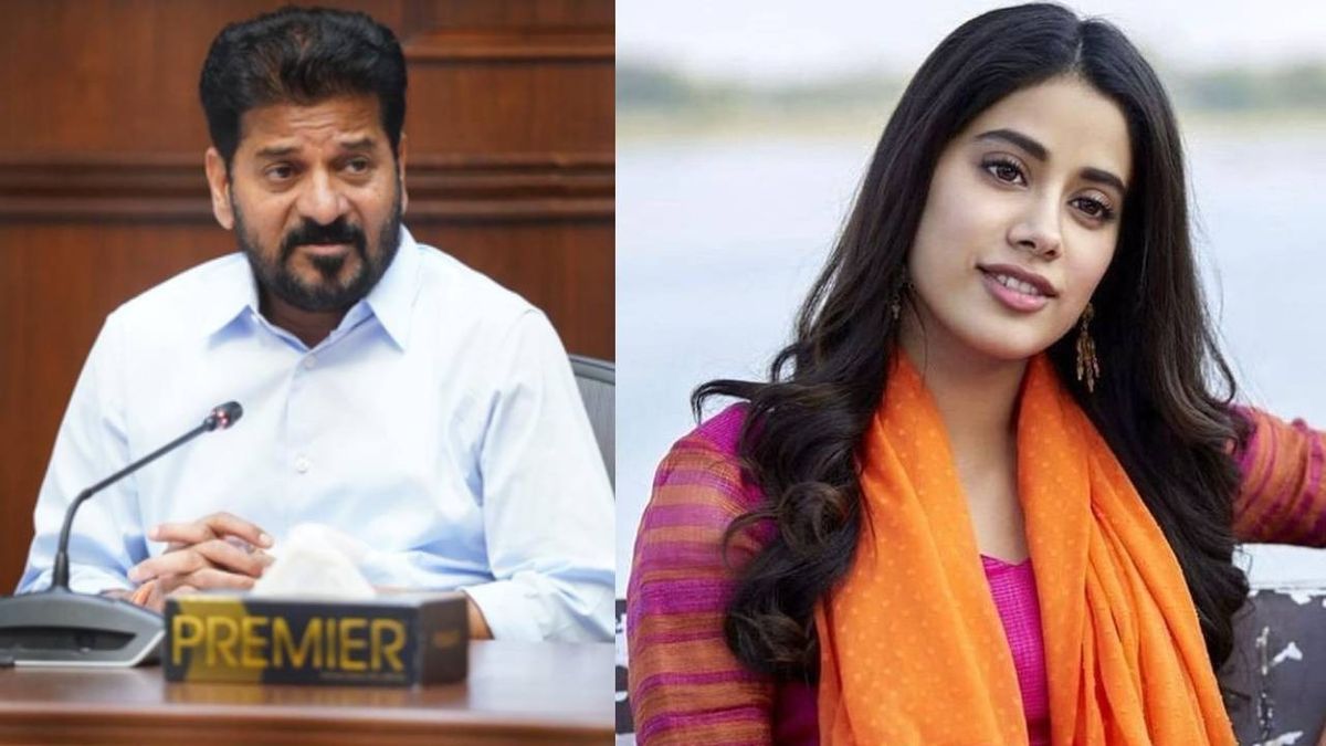 முதல்வருடன் நடிகையை இணைத்து ஆ@பாச வீடியோ; ஜான்வி கபூர் வேதனை
