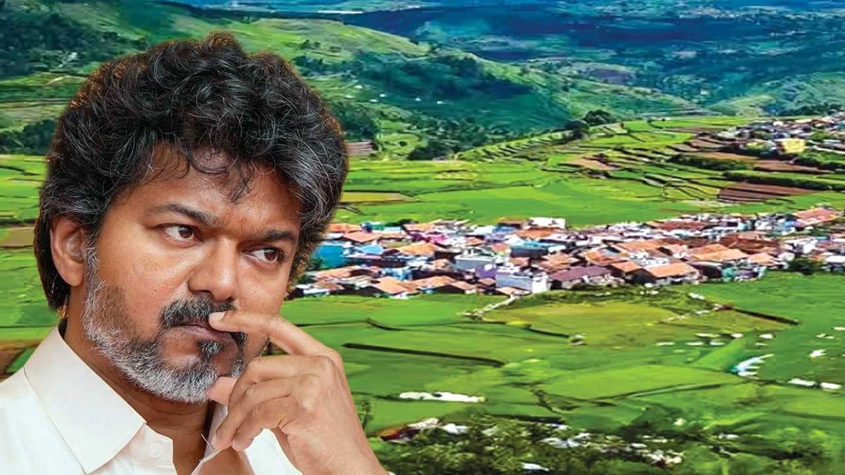 தலைக்கு மேல் கத்தி! அரசு புறம்போக்கு நிலத்தை வாங்கிய விஜய்!