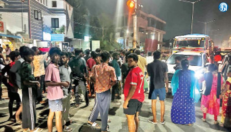 குடிநீர் வழங்க கோரி ஓஎம்ஆரில் சாலை மறியல்: போக்குவரத்து பாதிப்பு