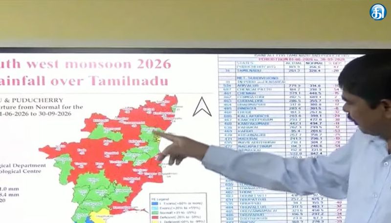 தமிழகத்தில் வடகிழக்கு பருவமழை தொடங்கியது: வானிலை ஆய்வு மைய இயக்குநர் பேட்டி